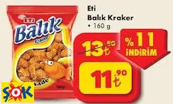ETİ BALIK KRAKER